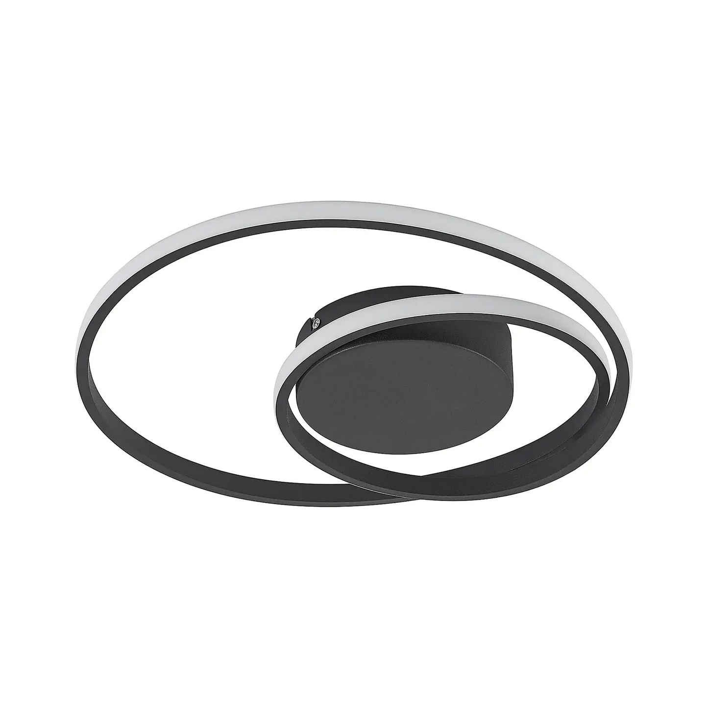 Lindby LED lubinis šviestuvas Emisua CCT reguliuojamas juodos spalvos