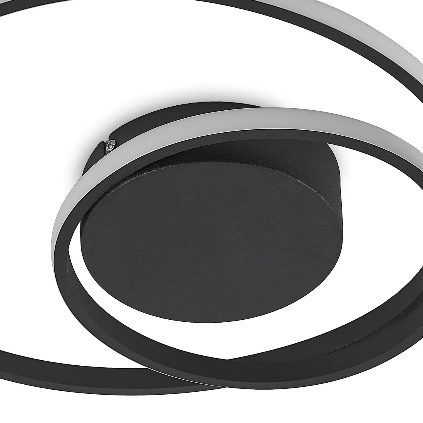 Lindby LED lubinis šviestuvas Emisua CCT reguliuojamas juodos spalvos