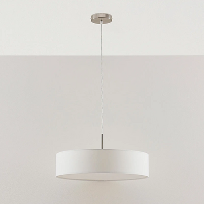 Sebatin pakabinamas šviestuvas su E27 LED, 50 cm, baltas