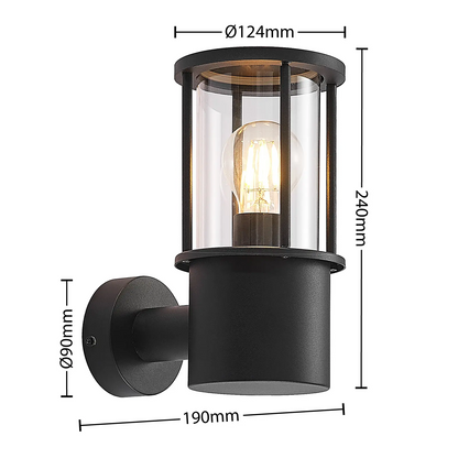 Lindby Yvain lauko sieninis šviestuvas, cilindrinis