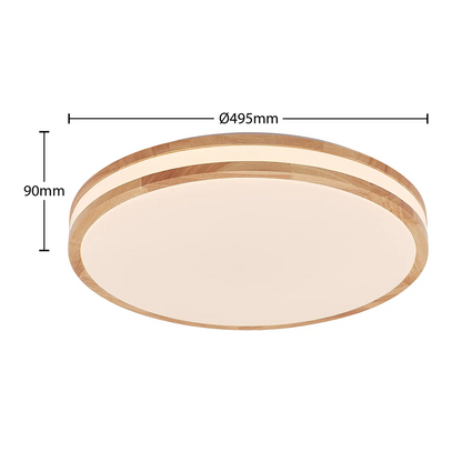 Lindby Emiva LED lubinis šviestuvas, centrinė šviesos juosta