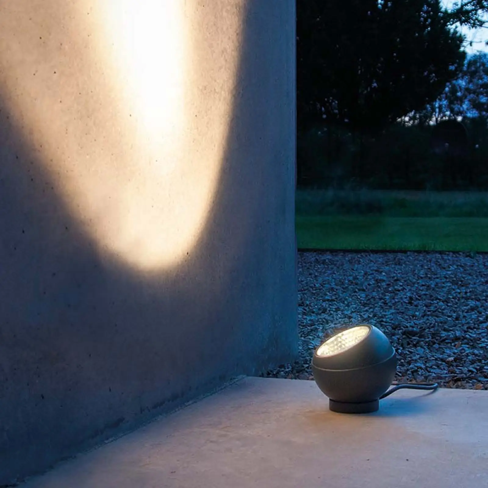 IP44.de Antracito spalvos LED prožektorius, 3000K 4W