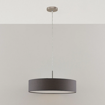 Sebatin pakabinamas šviestuvas su E27 LED, 50 cm, pilkas