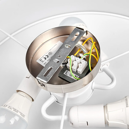 Lubinis šviestuvas Sebatin su E27 LED, 50 cm, kreminis