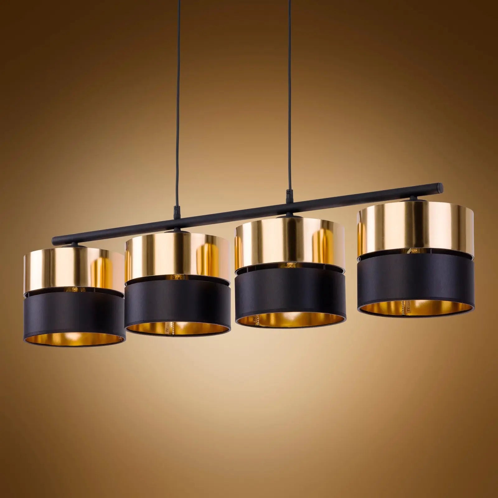 Pakabinamas šviestuvas Hilton IV Pendant Black-Gold 4342