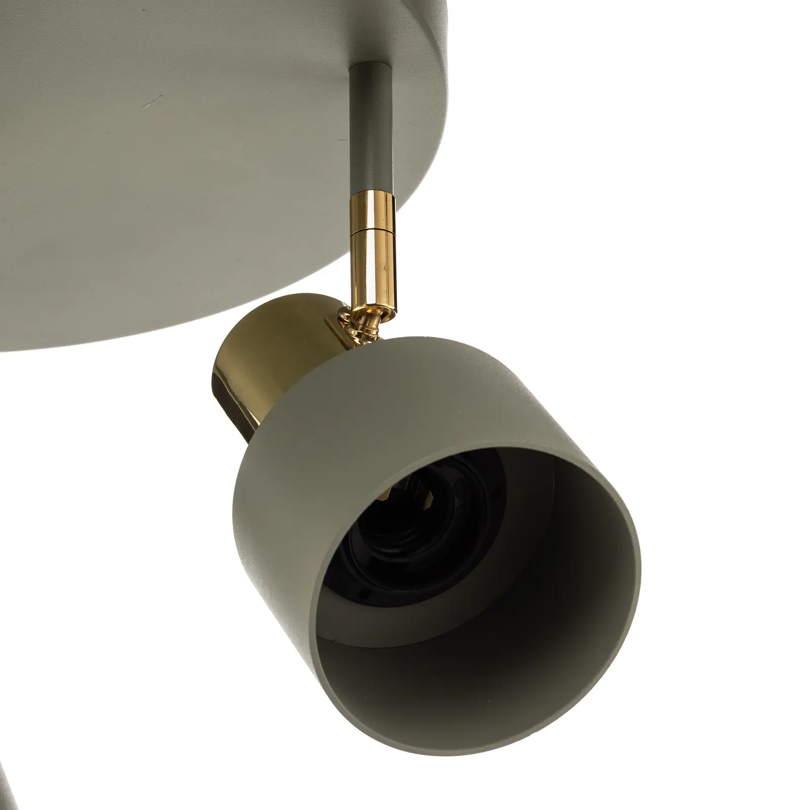 EULUNA Lubinis šviestuvas Destin 3 liepsnų žalias/žalvaris