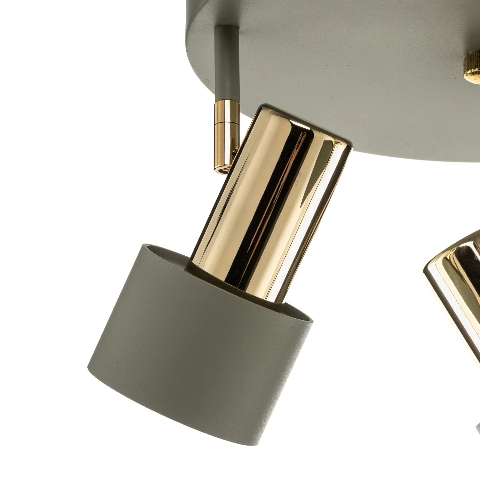 EULUNA Lubinis šviestuvas Destin 3 liepsnų žalias/žalvaris