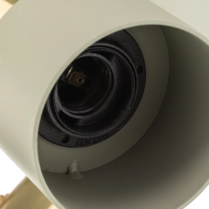 EULUNA Lubinis šviestuvas Destin 3 liepsnų žalias/žalvaris