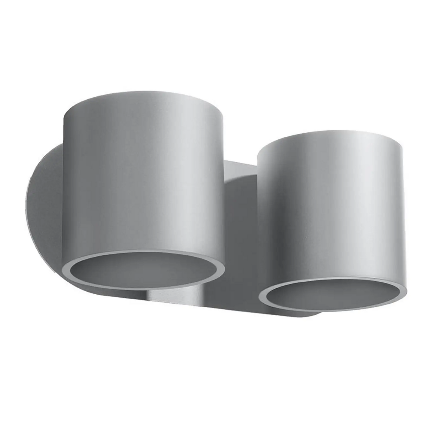 Sieninis šviestuvas Mirza aukštyn/žemyn 2pl. pilkos spalvos