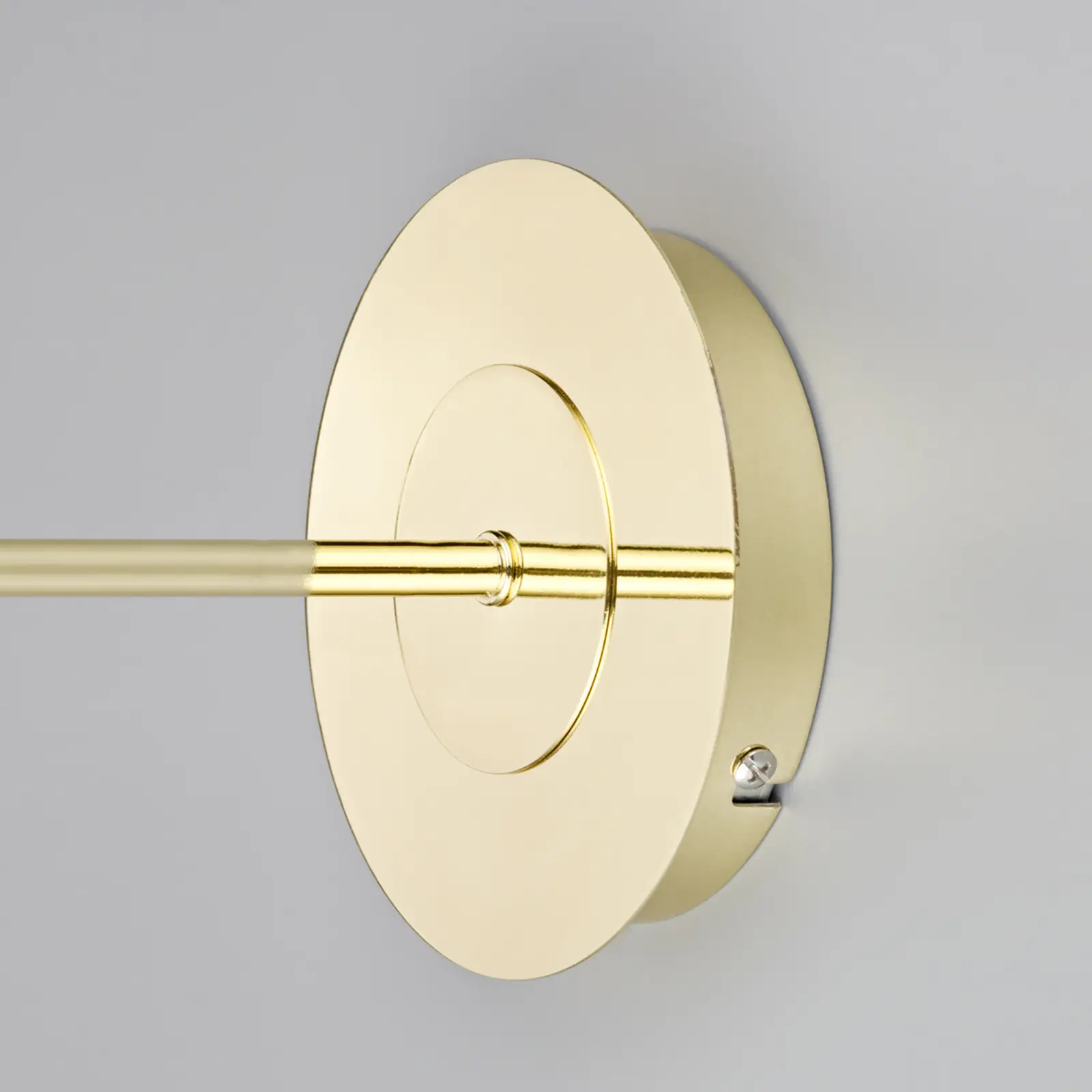 Sieninis šviestuvas Pola, ištraukiamas gaubtas, žalvaris