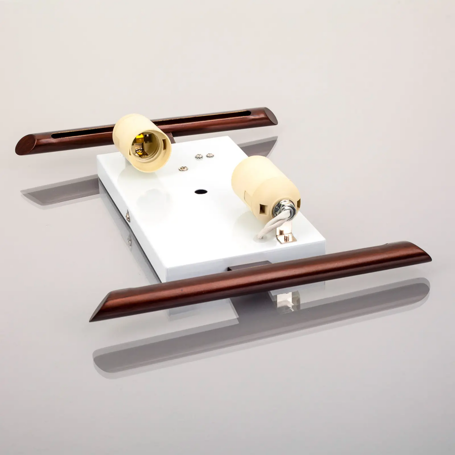 Sieninis šviestuvas Filippa, 31 cm, ruda