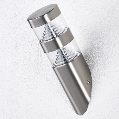 LED nerūdijančio plieno lauko sieninis šviestuvas Lanea oblique