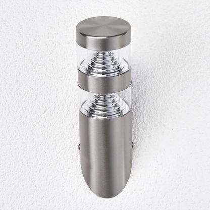 LED nerūdijančio plieno lauko sieninis šviestuvas Lanea oblique