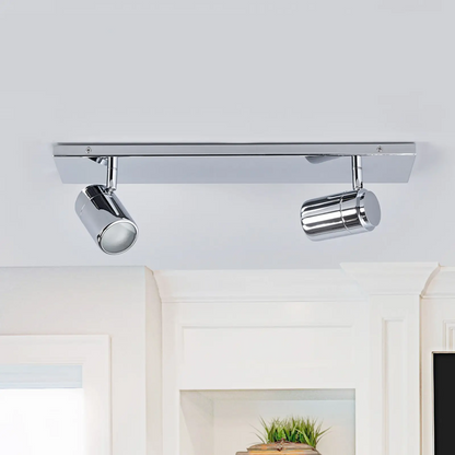 2 fl. Dejan vonios sieninis šviestuvas chromo