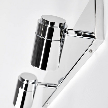 2 fl. Dejan vonios sieninis šviestuvas chromo