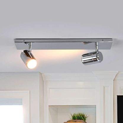 2 fl. Dejan vonios sieninis šviestuvas chromo