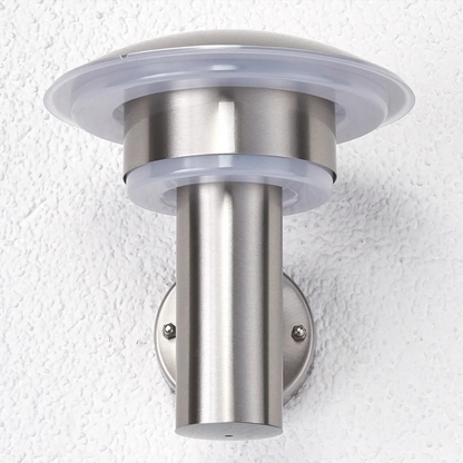 Dekoratyvinis LED nerūdijančio plieno lauko sieninis šviestuvas Lillie