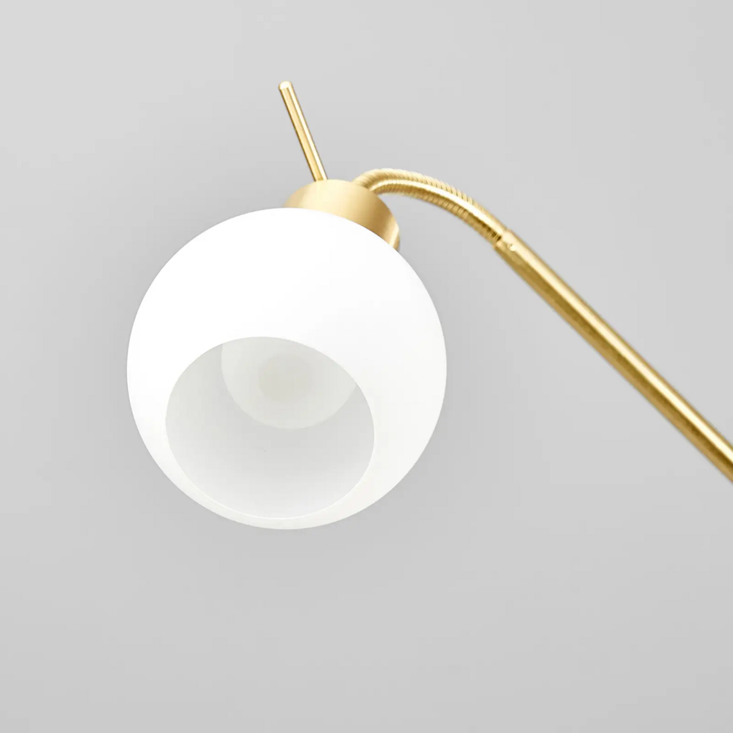 Elaina LED toršeras, 1 lemputė, žalvaris