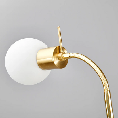 Elaina LED toršeras, 1 lemputė, žalvaris