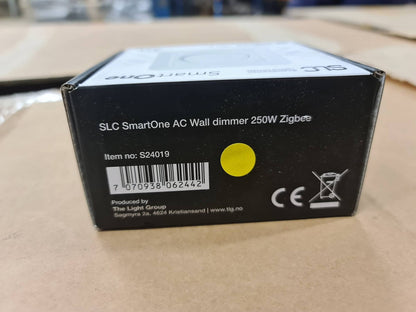 SLC SmartOne kintamosios srovės sieninis reguliatorius 300W Zigbee