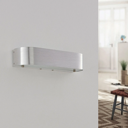 Sieninis šviestuvas Nika su E14 LED, aliuminis