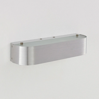 Sieninis šviestuvas Nika su E14 LED, aliuminis