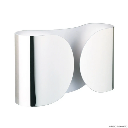 FLOS Foglio sieninis šviestuvas, chromas