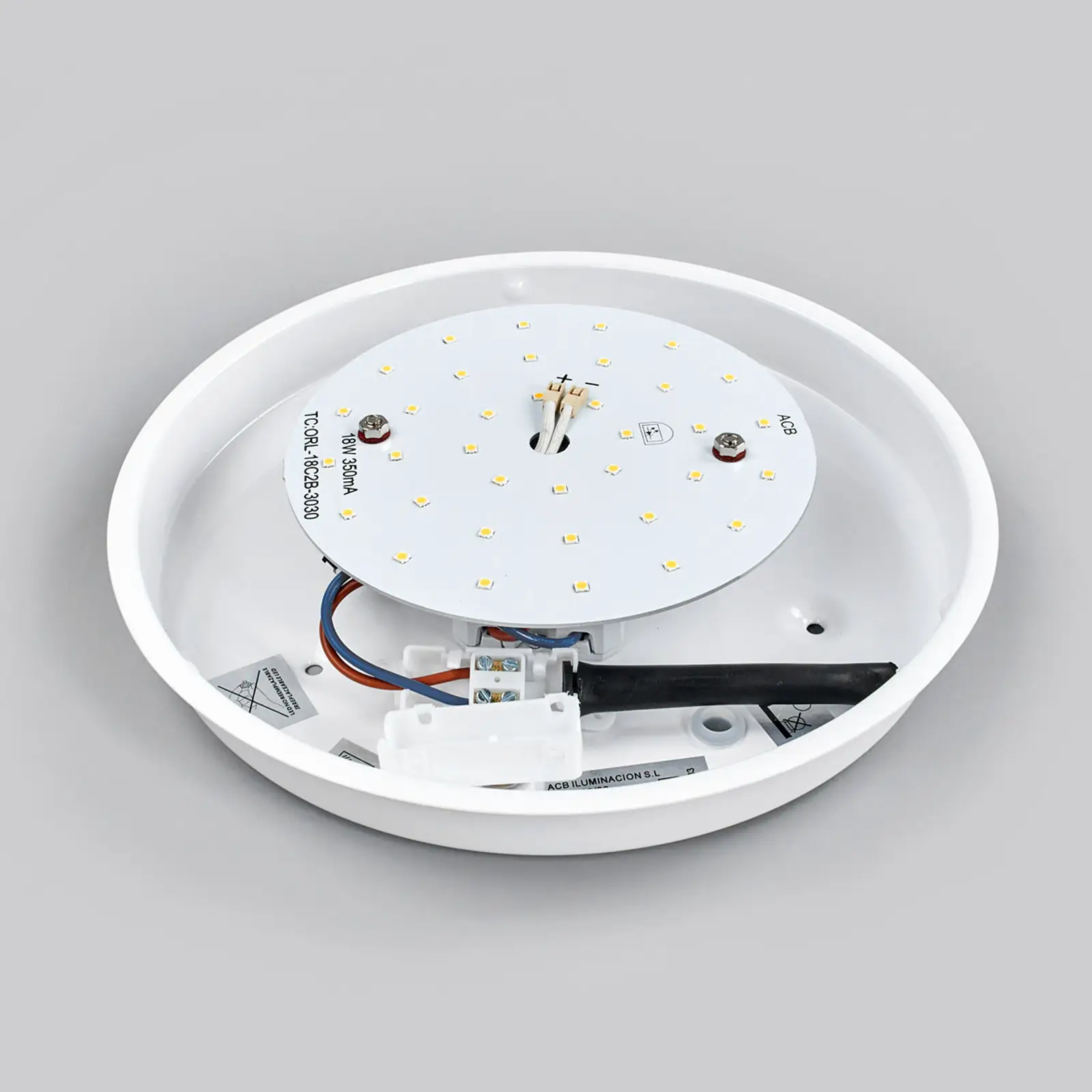 LED sieninis ir lubinis šviestuvas MOON 969/28