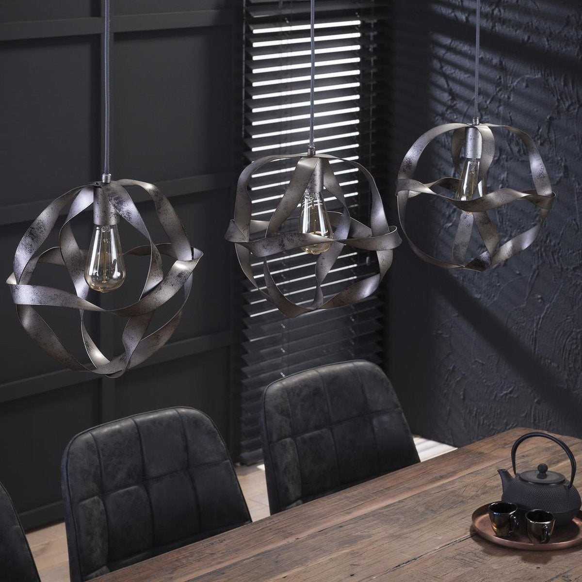 LifestyleFurn Pakabinamas šviestuvas 'Laurence' 3 lempų