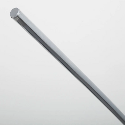 Sidabrinės spalvos lanko formos LED toršeras Danua