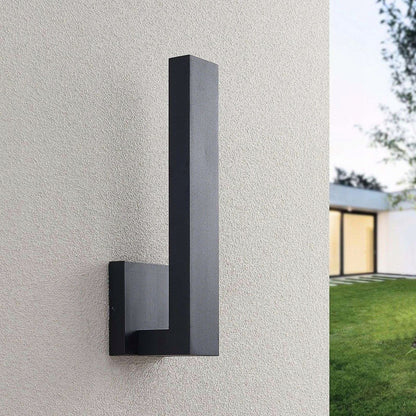 LINDBY Isadore A + IP44 lauko sieninis šviestuvas