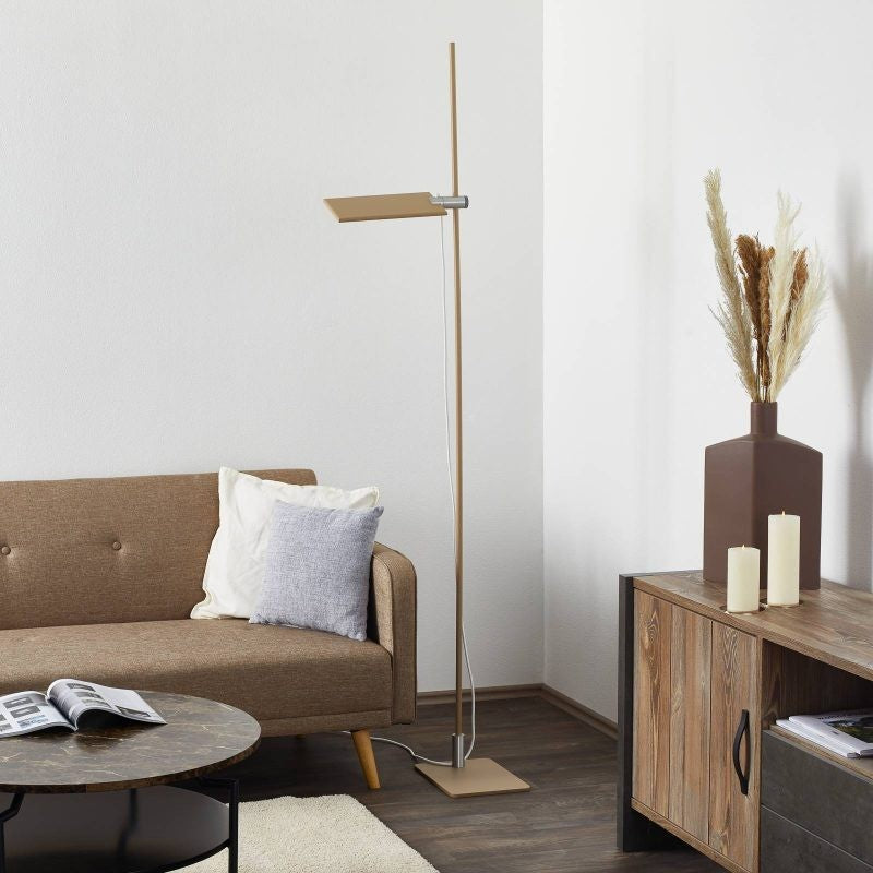 ICONE GiuUp LED aukštyn apšvietimas, reguliuojamas pritemdymas, pilkos spalvos