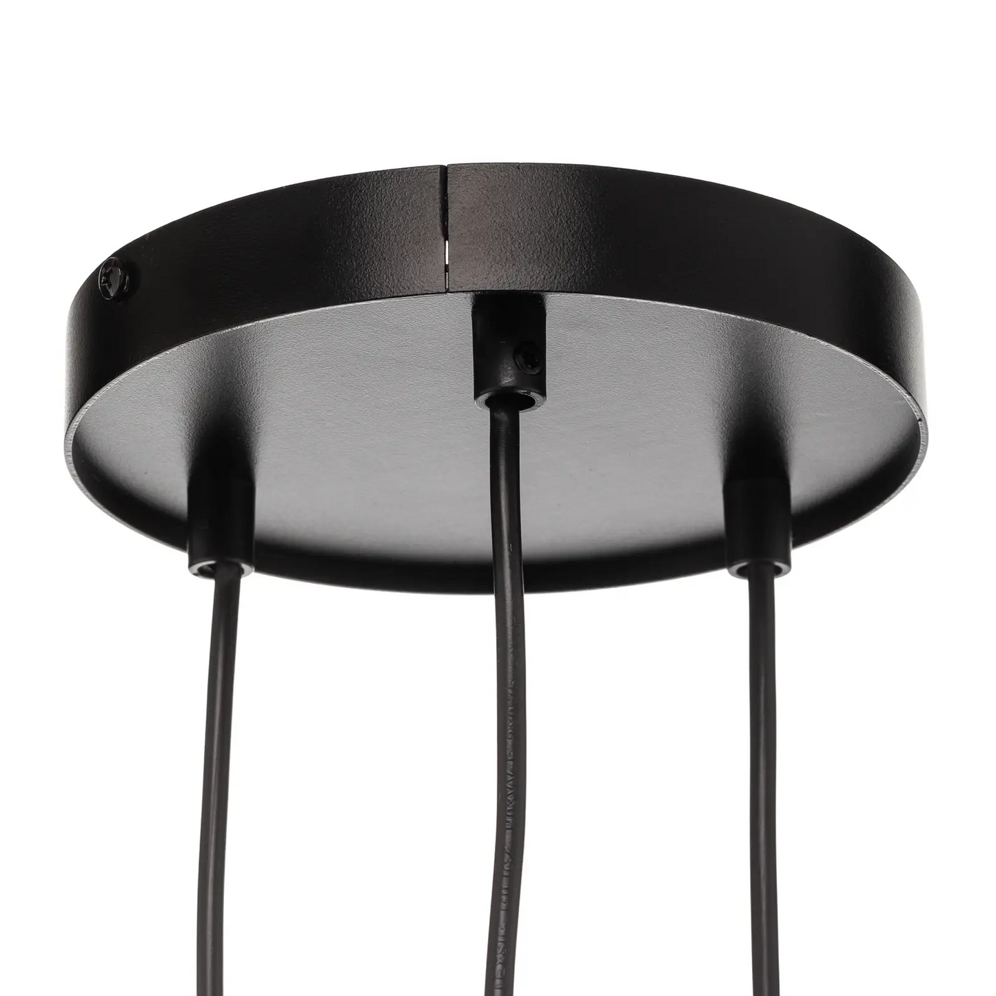 Sopel pakabinamas šviestuvas, 3 lempučių, juodas