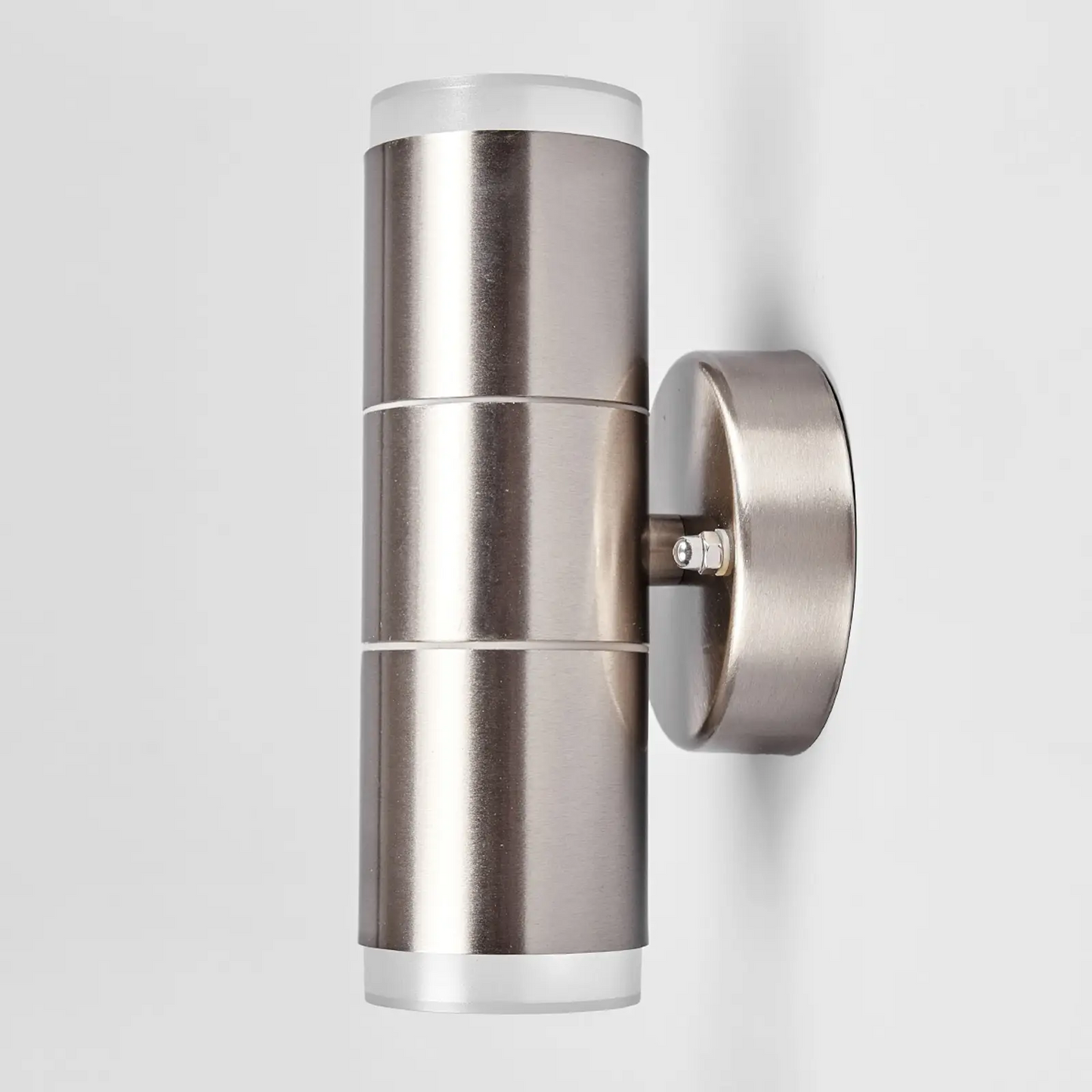 Nerūdijančio plieno lauko sieninis šviestuvas Delina