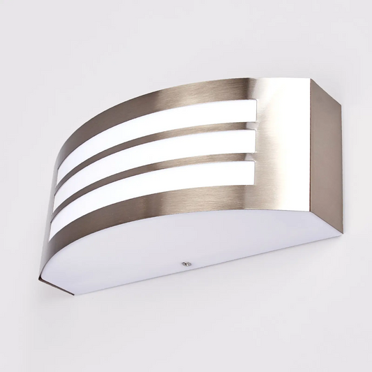 Dryžuoto išvaizdos lauko sieninis šviestuvas Raja