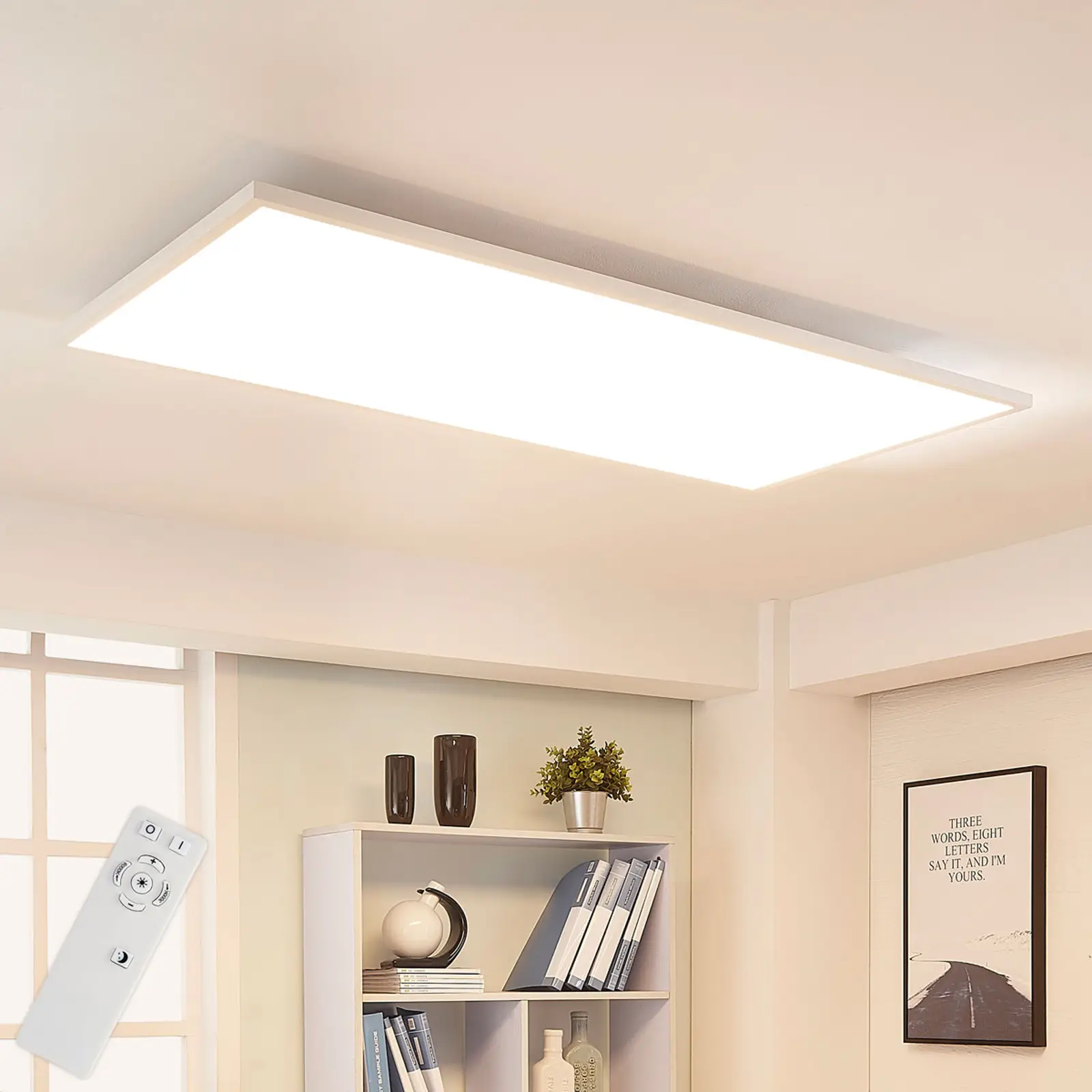 Arcchio Arya LED skydelis reguliuojamas 119 cm x 59 cm