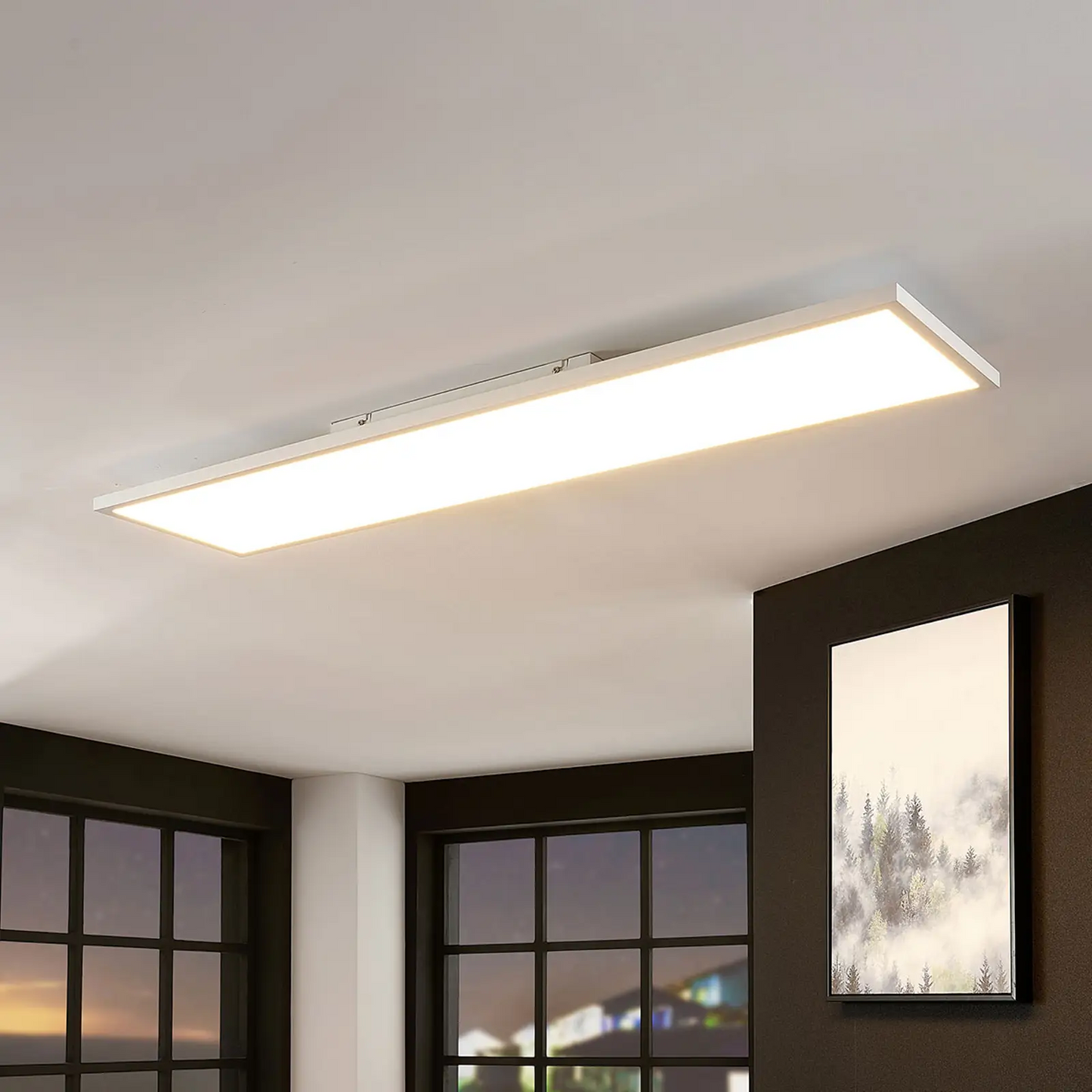 LED skydelis Brenda CCT nuotolinio valdymo pultas 29,5 x 119,5 cm