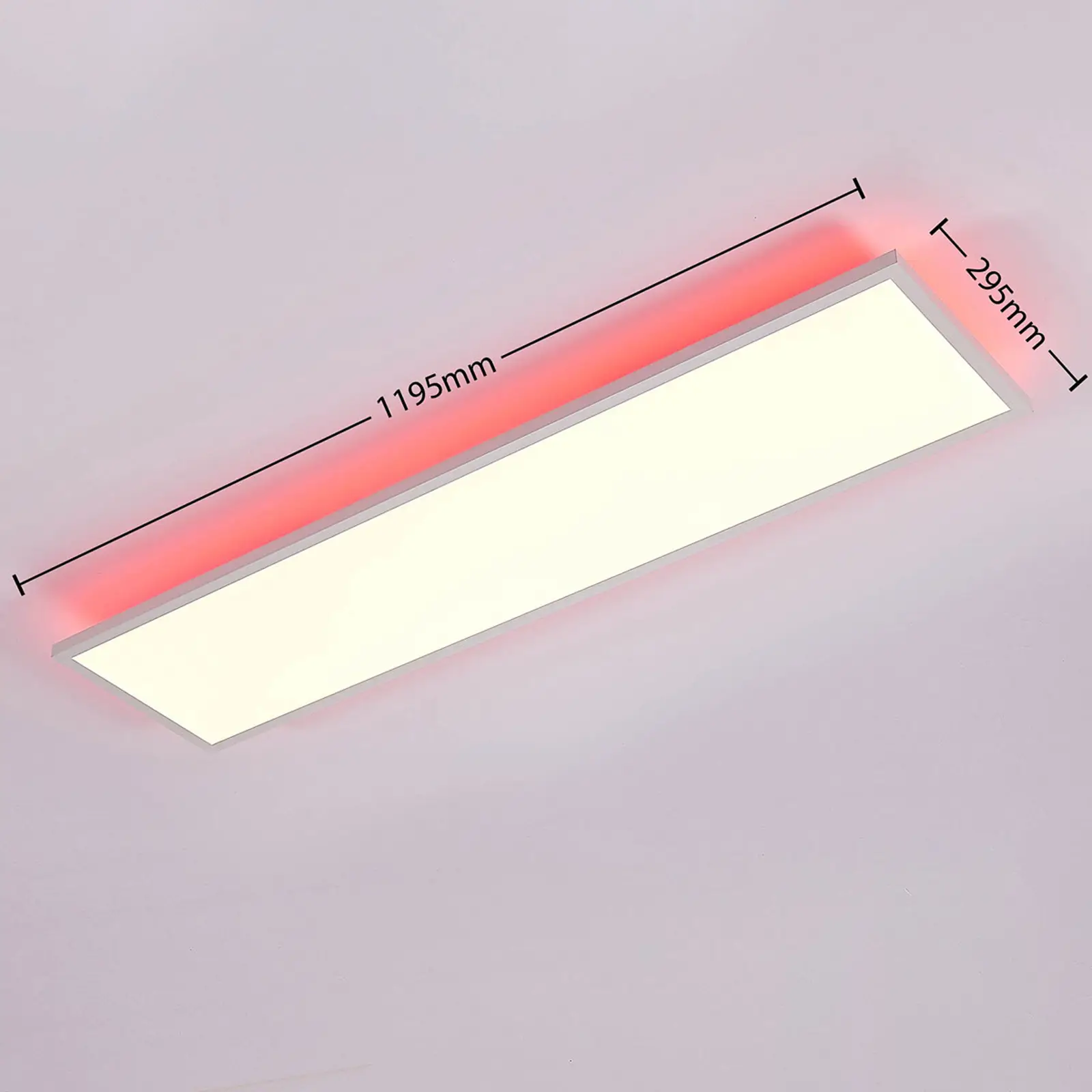 LED skydelis Brenda CCT nuotolinio valdymo pultas 29,5 x 119,5 cm