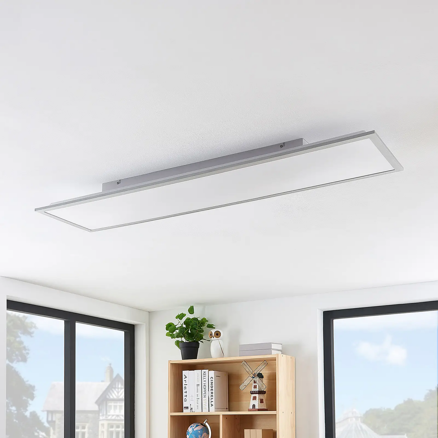 Lindby Stenley LED panelė 4000K 119cm x 29cm