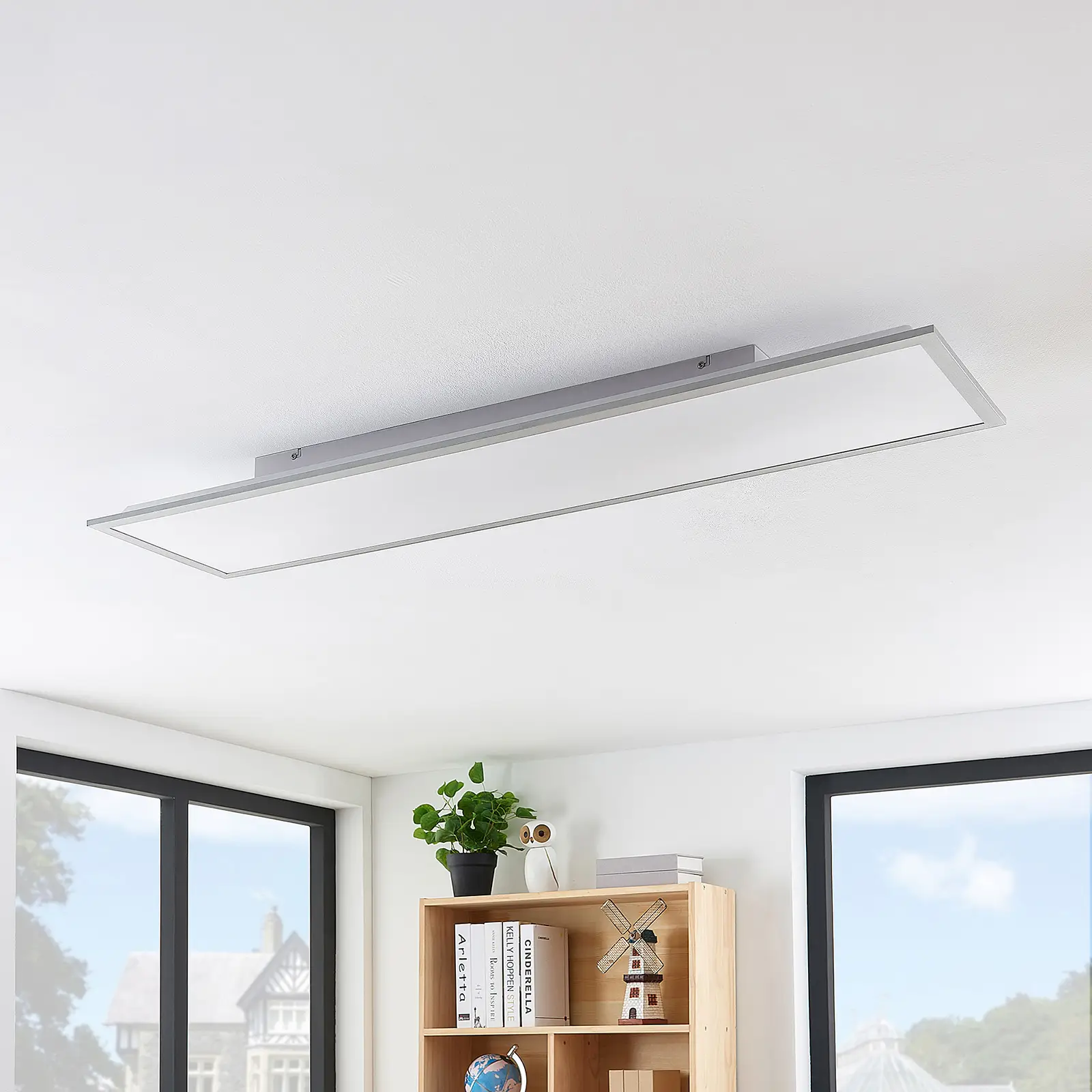 Lindby Stenley LED panelė 4000K 119cm x 29cm