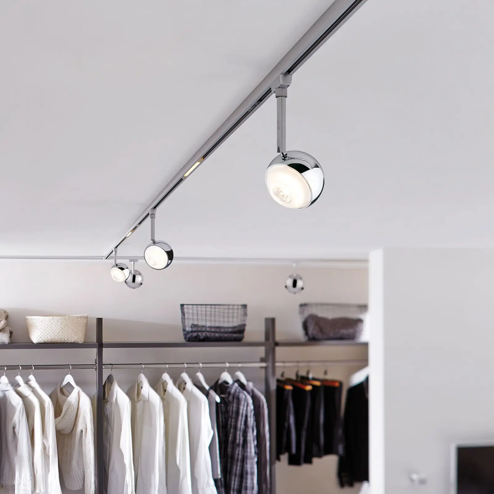 Paulmann Capsule II aukštos įtampos montavimo bėgelio šviestuvas URail Integruotas LED 6 W LED