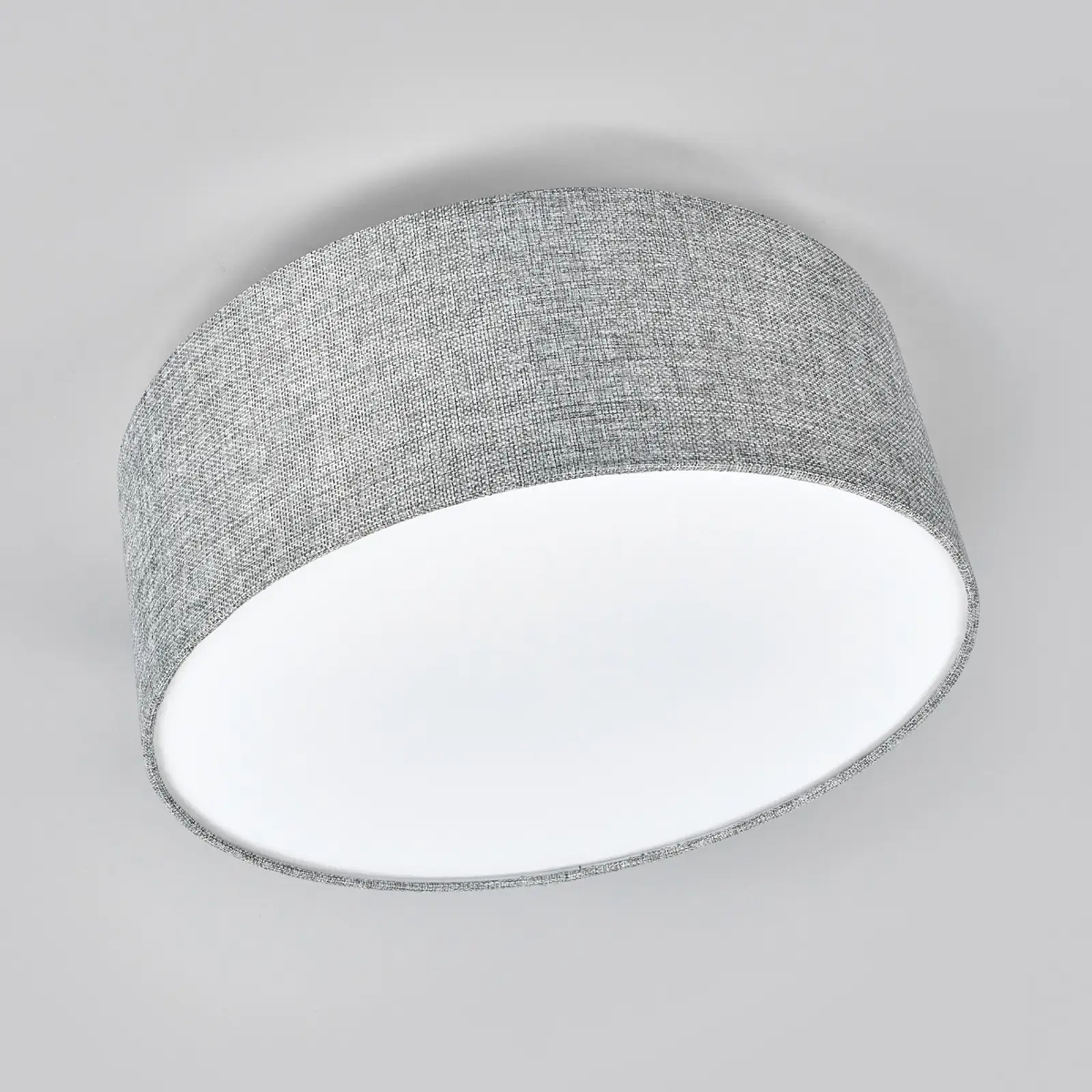 Lubinis šviestuvas Henrika iš pilko audinio