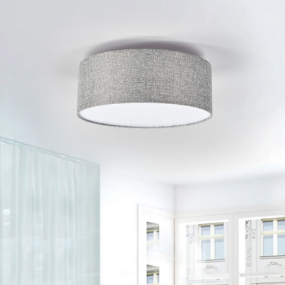 Lubinis šviestuvas Henrika iš pilko audinio