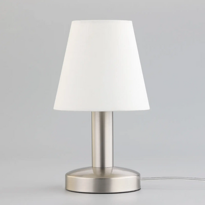 Hanno naktinis šviestuvas su balto audinio gaubtu