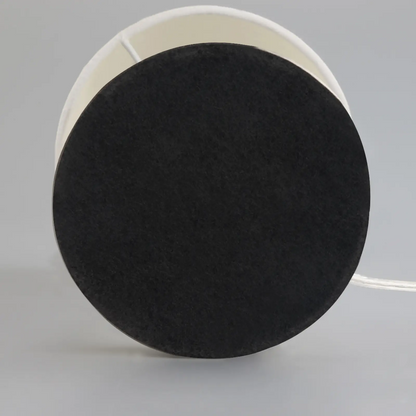 Hanno naktinis šviestuvas su balto audinio gaubtu