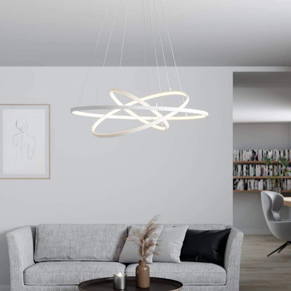 Lindby Philline LED pakabinamas šviestuvas, Ø 80 cm