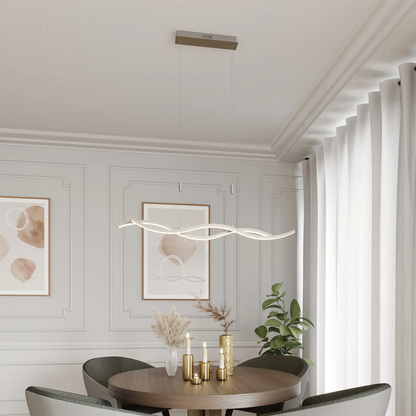 Lucande Mairia LED pakabinama lempa, reguliuojamo aukščio