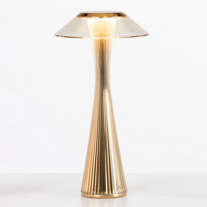 Kartell Space - LED dizainerio stalinis šviestuvas, titano