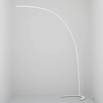 Minimalistinis Danua LED toršeras baltos spalvos