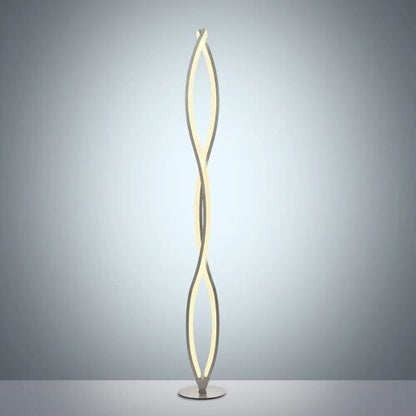 Lucande Demora susuktos formos LED toršeras